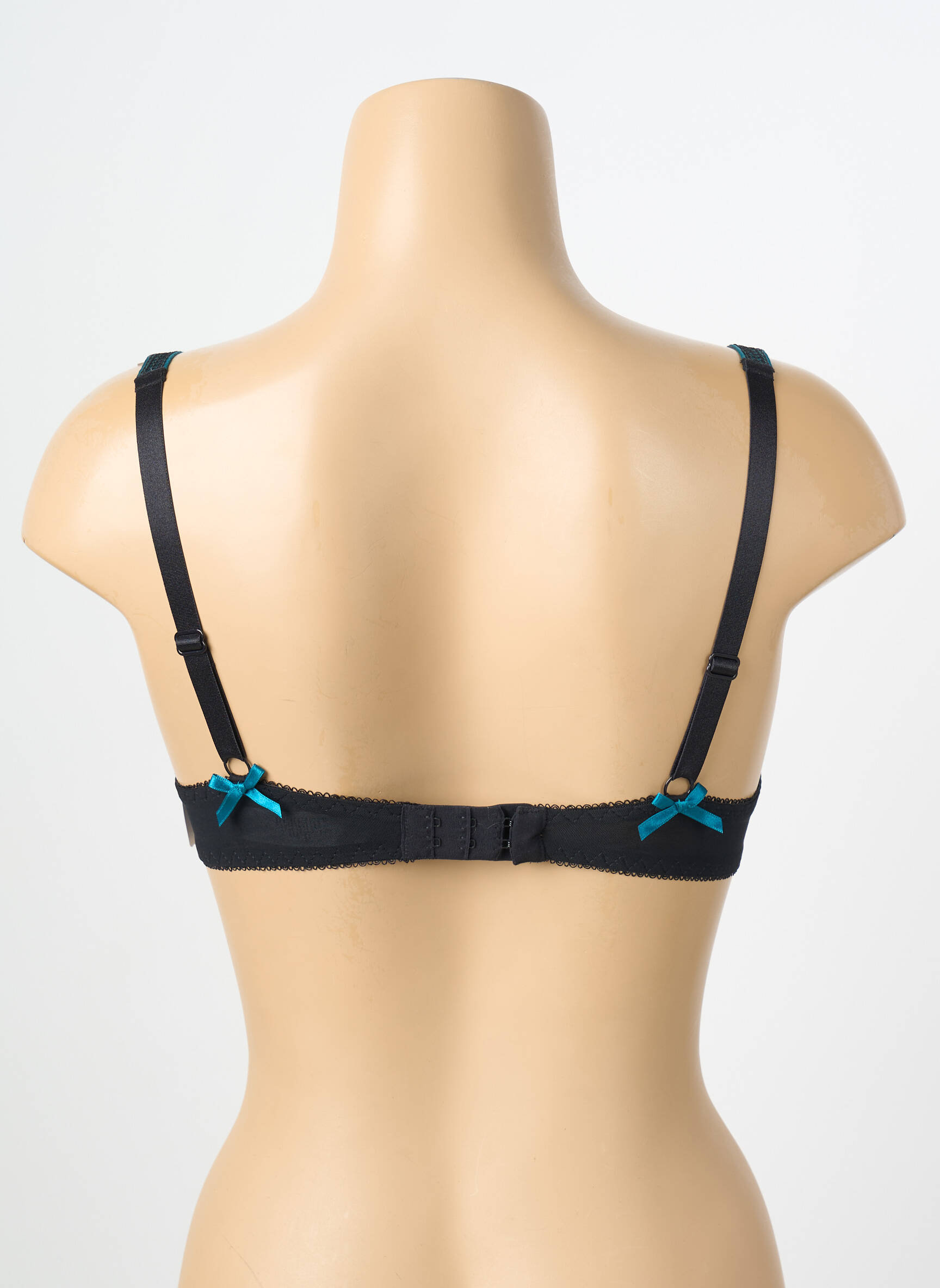 Soutien-gorge effet matière satinée haut soutien-gorge emboitant noir AUBADE femme
