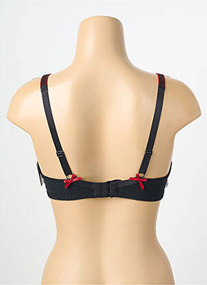 Soutien-gorge effet matière satinée haut soutien-gorge emboitant noir AUBADE femme