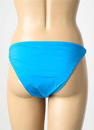 Bas de maillot de bain effet matière satinée culotte bleu AUBADE femme