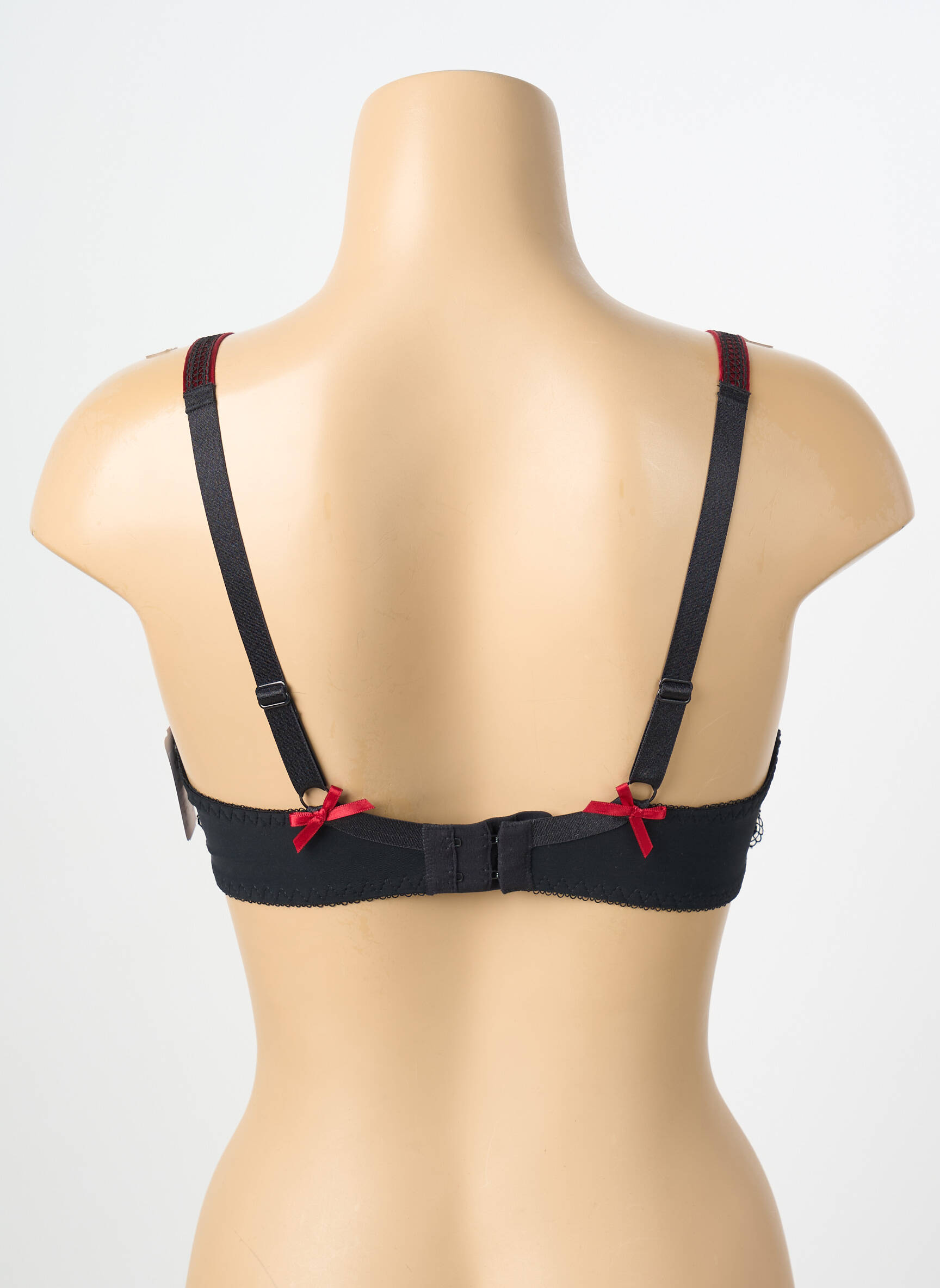 Soutien-gorge effet matière satinée haut soutien-gorge emboitant noir AUBADE femme