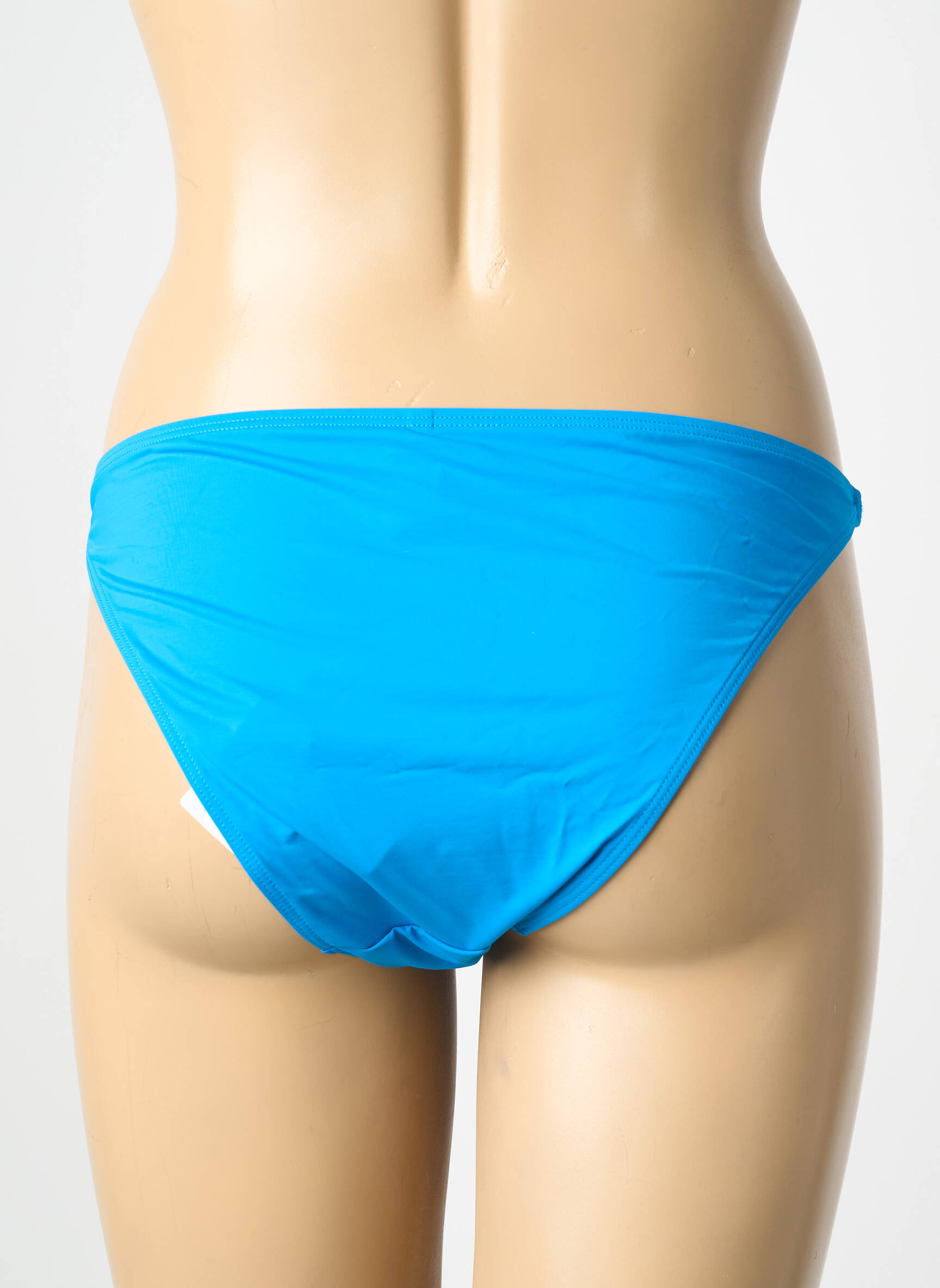 Bas de maillot de bain effet matière satinée culotte bleu AUBADE femme