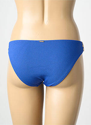 Bas de maillot de bain effet matière satinée culotte bleu AUBADE femme