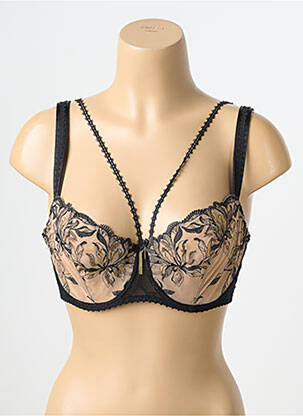 Soutien-gorge légère et transparente haut soutien-gorge emboitant noir AUBADE femme