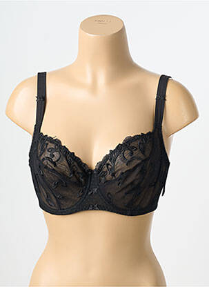 Soutien-gorge légère et transparente haut soutien-gorge emboitant noir AUBADE femme