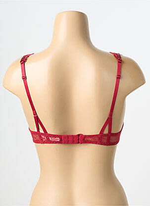 Soutien-gorge bretelle multi position haut soutien-gorge emboitant rouge AUBADE femme