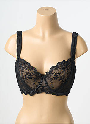 Soutien-gorge légère et transparente haut soutien-gorge emboitant noir AUBADE femme