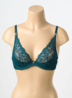 Soutien-gorge légère et transparente haut soutien-gorge emboitant vert AUBADE femme