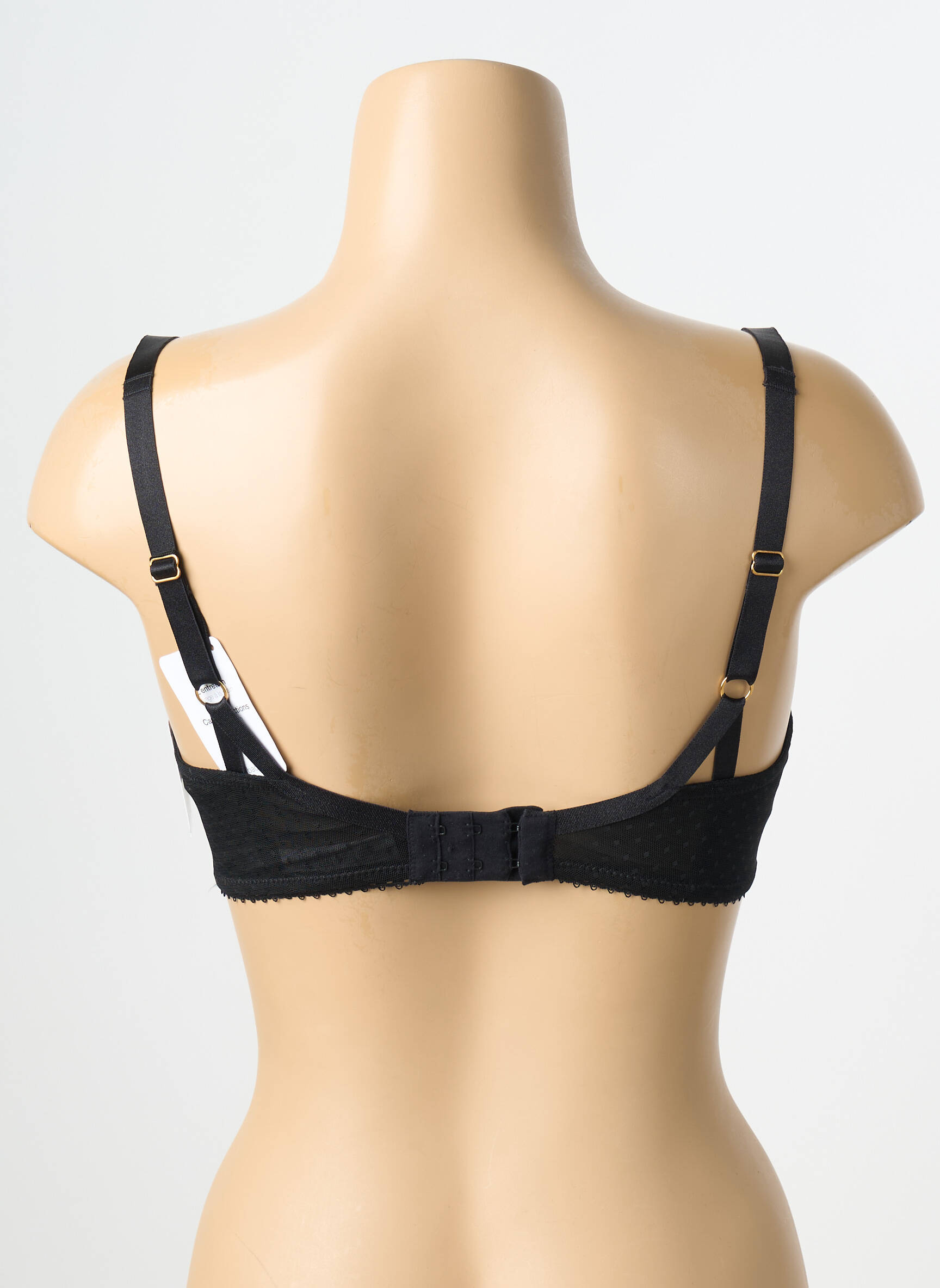 Soutien-gorge effet matière satinée haut soutien-gorge balconnet noir AUBADE femme