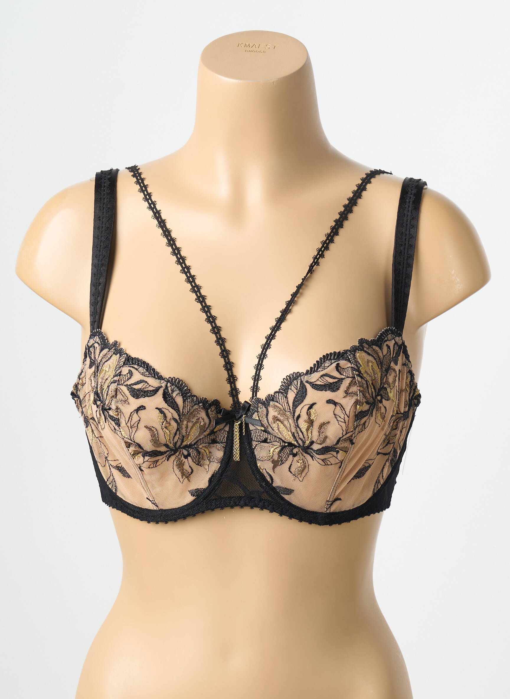 Soutien-gorge légère et transparente haut soutien-gorge emboitant noir AUBADE femme