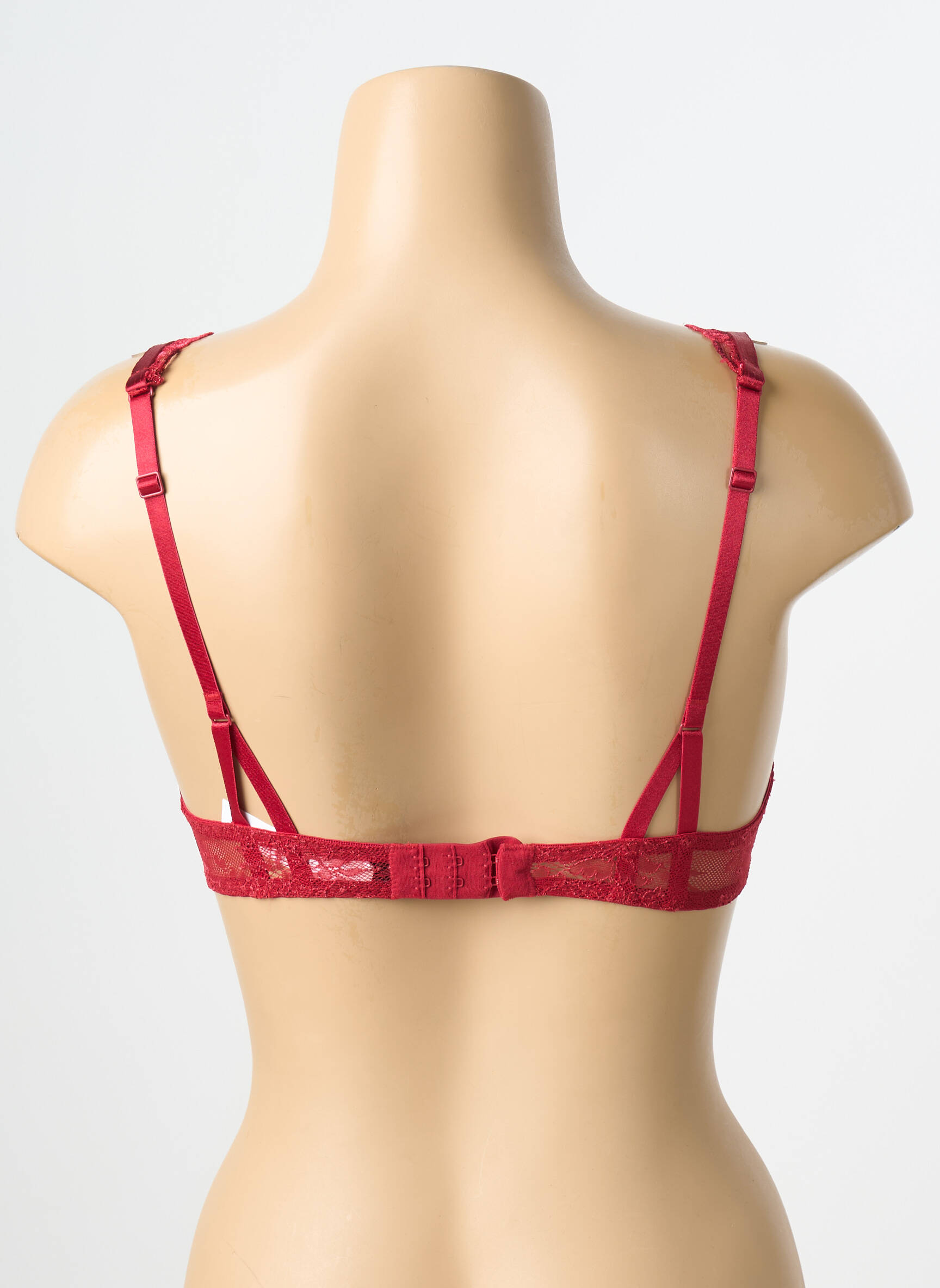 Soutien-gorge bretelle multi position haut soutien-gorge emboitant rouge AUBADE femme