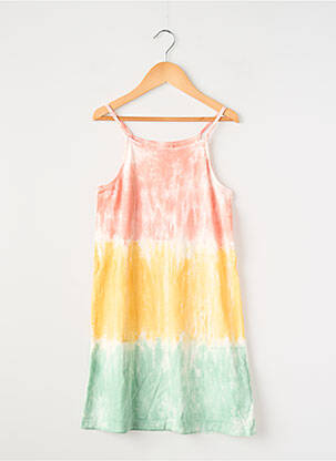 Robe longue fines bretelles fines bretelles orange NAME IT fille