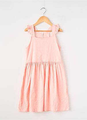 Robe mi-longue fines bretelles fines bretelles rose NAME IT fille