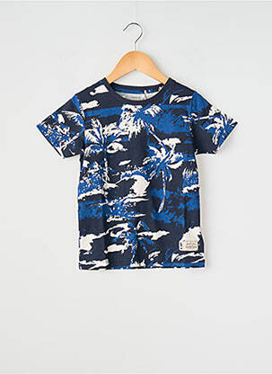 T-shirt coupe droite manches courtes bleu NAME IT garcon