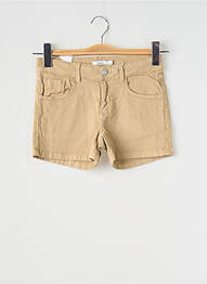 Short fermeture zippée sous rabat boutonné beige NAME IT fille