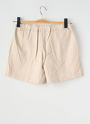 Short poches taille élastique beige NAME IT fille