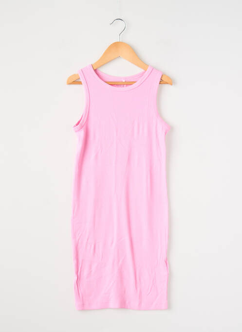 Robe mi-longue fines bretelles fines bretelles rose NAME IT fille