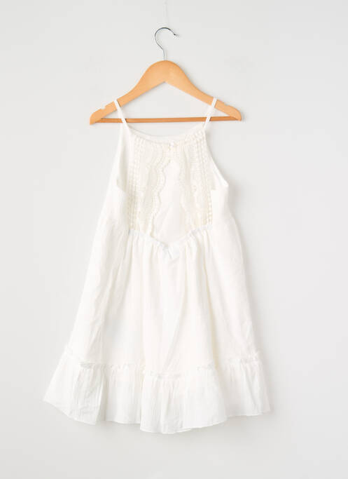 Robe mi-longue fines bretelles fines bretelles blanc NAME IT fille