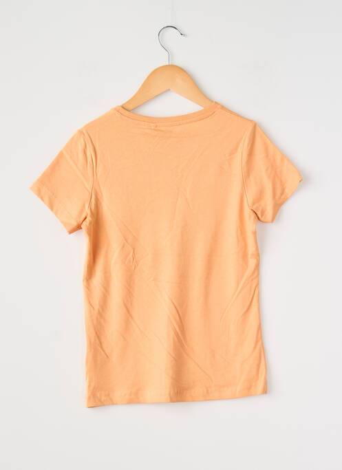 Top imprimé fantaisie manches courtes orange NAME IT fille