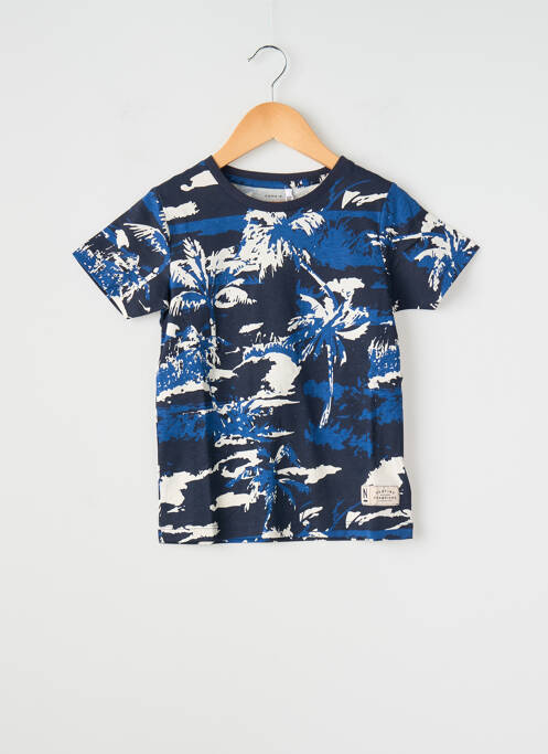 T-shirt coupe droite manches courtes bleu NAME IT garcon