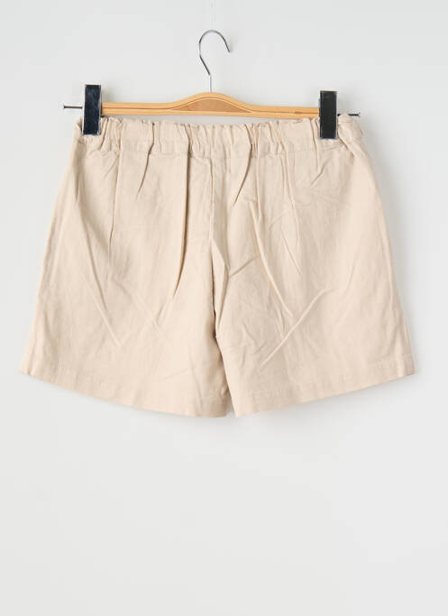 Short poches taille élastique beige NAME IT fille
