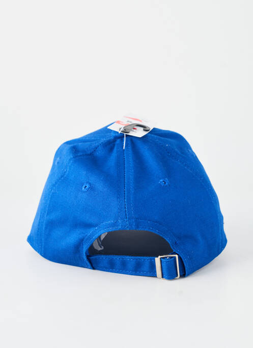 Casquette tissage popeline bleu NEW FASHION unisexe