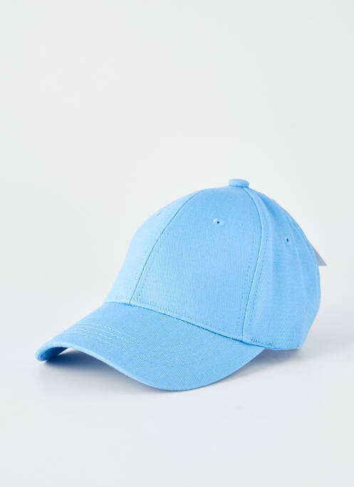 Casquette tissage popeline bleu NEW FASHION unisexe