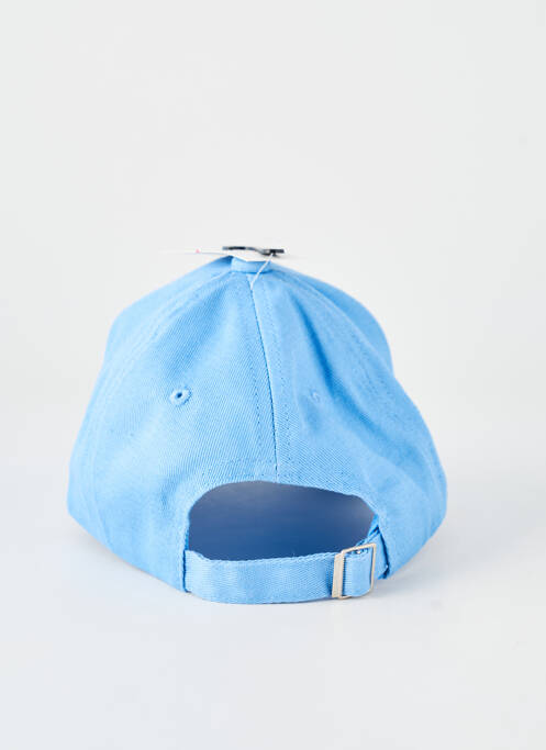 Casquette tissage popeline bleu NEW FASHION unisexe