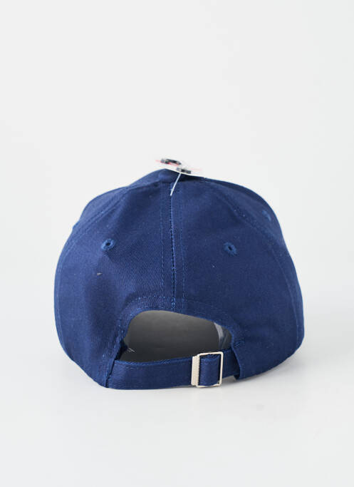 Casquette tissage popeline bleu NEW FASHION unisexe