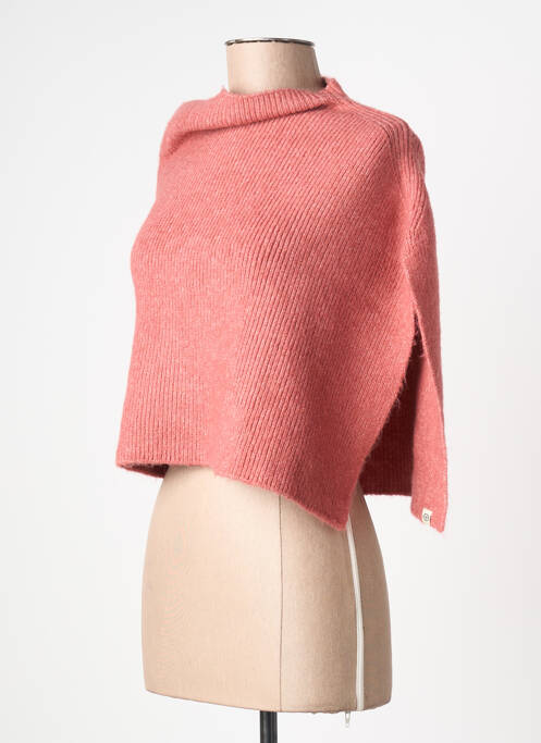 Poncho coupe ample rose SURKANA femme