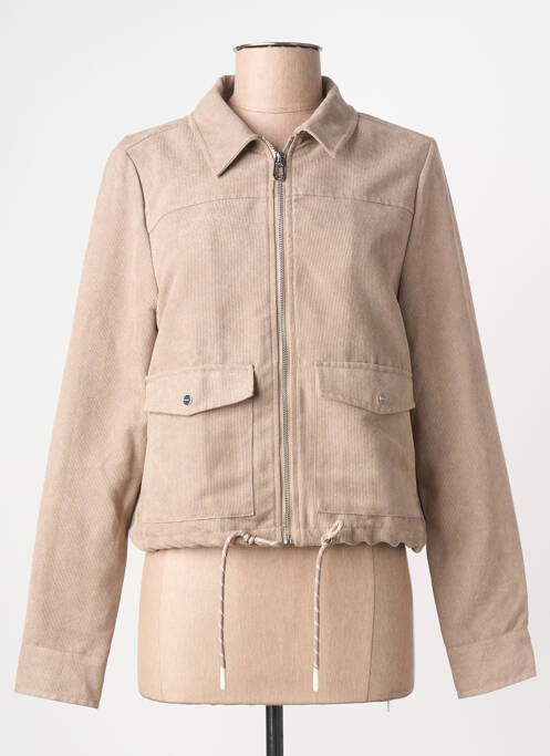 Veste casual coupe droite beige STREET ONE femme