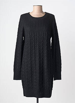 Robe pull stretch manches longues noir FREEMAN T.PORTER femme