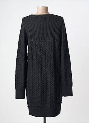 Robe pull resserrée sur le bas manches longues noir FREEMAN T.PORTER femme