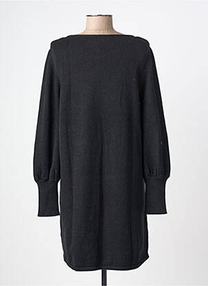 Robe pull stretch manches longues noir SURKANA femme