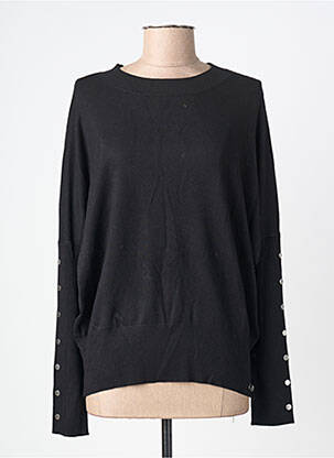 Pull stretch manches longues noir RINO & PELLE femme