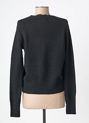 Gilet manches longues stretch noir MOLLY BRACKEN femme