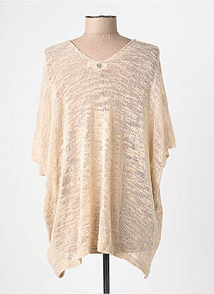 Top stretch manches courtes beige BSB femme