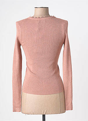 Top stretch manches longues rose MOLLY BRACKEN femme