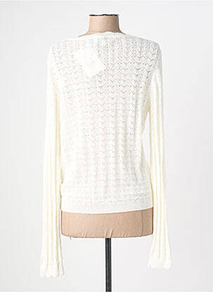 Gilet manches longues stretch beige FREEMAN T.PORTER femme
