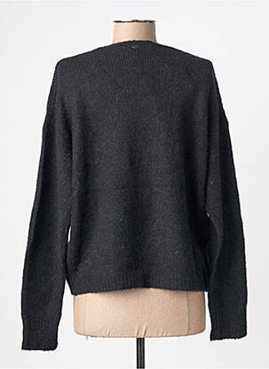 Pull col v manches longues noir FREEMAN T.PORTER femme