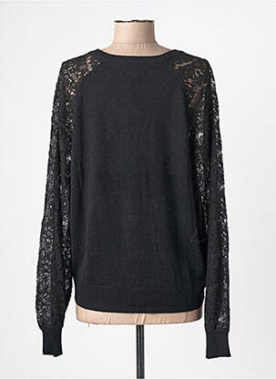 Gilet manches longues stretch noir FREEMAN T.PORTER femme