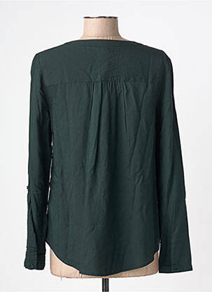 Blouse manches longues manches longues vert STREET ONE femme
