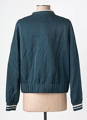 Blouson effet matière satinée vert STREET ONE femme