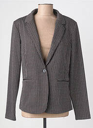 Blazer poches noir ICHI femme