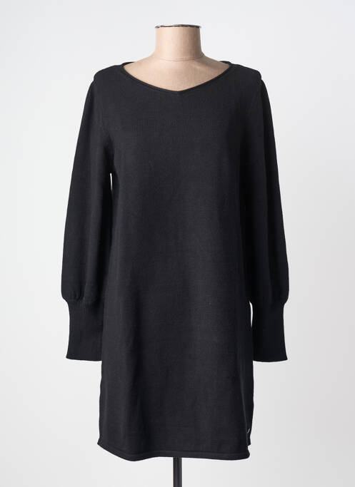 Robe pull stretch manches longues noir SURKANA femme