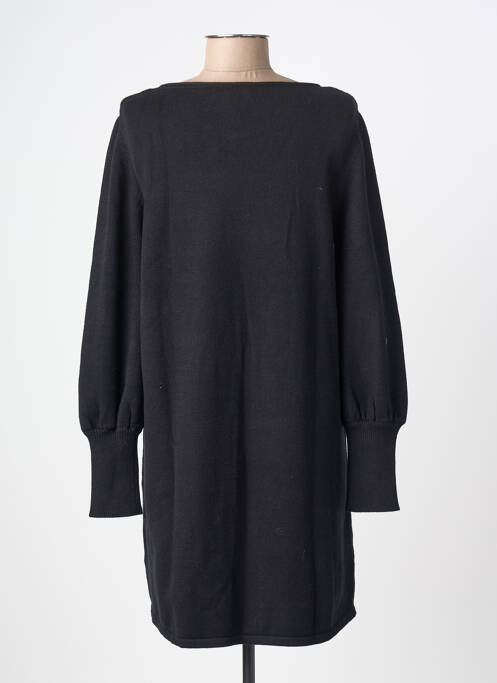 Robe pull stretch manches longues noir SURKANA femme