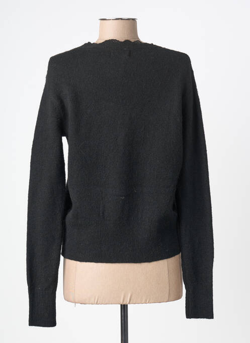 Gilet manches longues stretch noir MOLLY BRACKEN femme