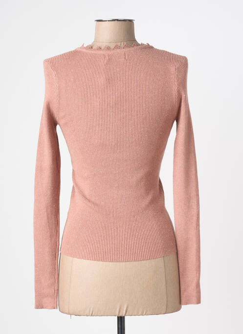 Top stretch manches longues rose MOLLY BRACKEN femme