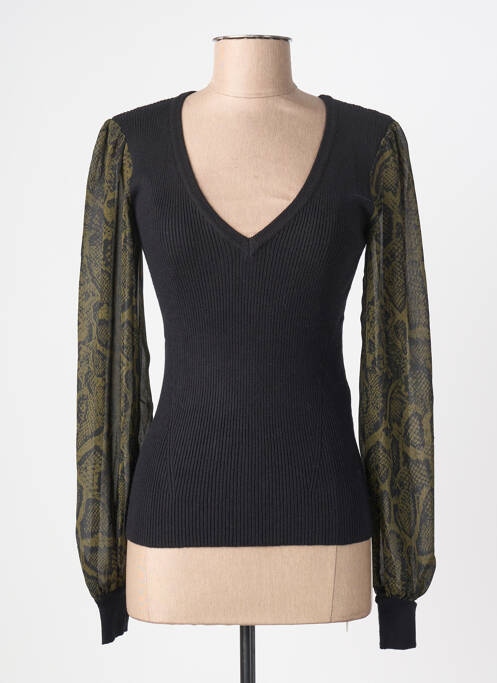Top stretch manches longues vert FREEMAN T.PORTER femme