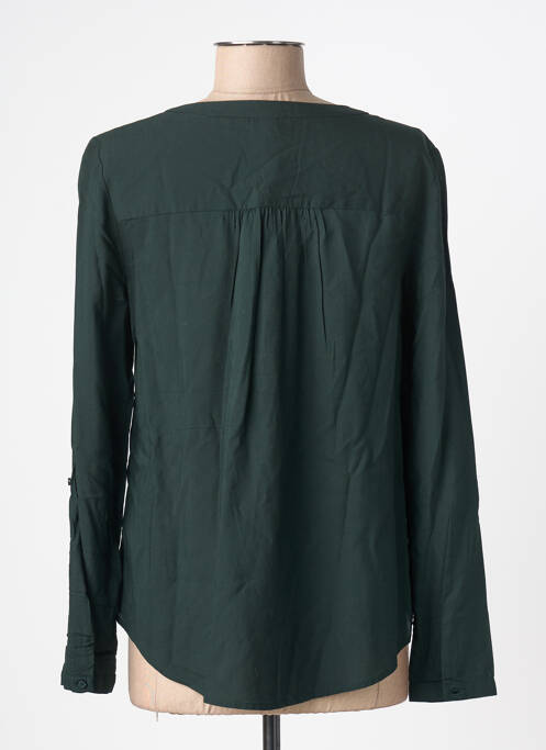 Blouse manches longues manches longues vert STREET ONE femme
