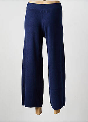 Pantalon 7/8 stretch taille normale bleu BSB femme